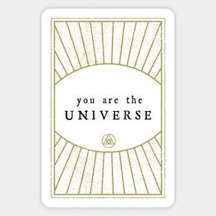 You are the Universe Sticker